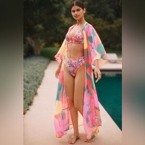 Maaji beach cover up kimono